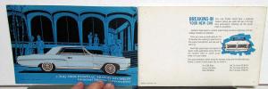 1964 Pontiac Owners Manual Bonneville Grand Prix Star Chief Catalina Care & Op