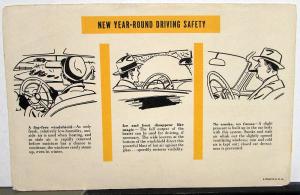 1949 Lincoln Finger Tip Weather Control Sales Mailer Folder