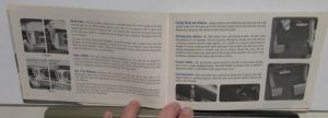 1965 Pontiac Owners Manual Bonneville Grand Prix Star Chief Catalina Tempest GTO