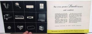 1950 Lincoln Styled Accessories Sales Brochure