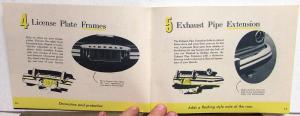 1950 Lincoln Styled Accessories Sales Brochure