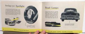 1950 Lincoln Styled Accessories Sales Brochure