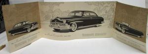 1950 Lincoln Cosmopolitan Sales Folder Nothing Could Be Finer