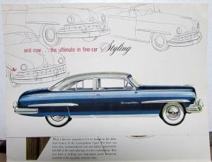 1950 Lincoln Cosmopolitan Capri Sales Folder