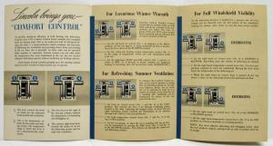 1952 Lincoln Radio Installation & Operating Instructions Folder with Extras