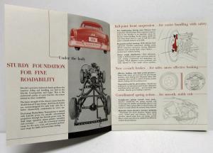 1954 Lincoln Cosmopolitan and Capri Facts Sales Brochure