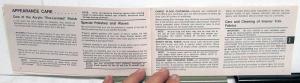 1975 Pontiac Owners Manual Set Care & Operation Grand Prix Original