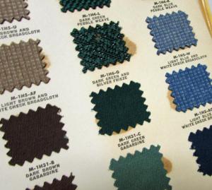1954 Lincoln and Lincoln Capri Upholstery Swatches