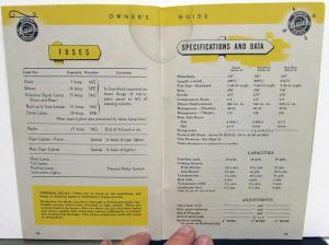 1949 Buick Super 50 Dynaflow 50 & 70 Series Owners Manual Guide Original