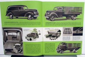 1940 Ford Trucks & Commercial Cars Better Than Ever ORIGINAL Sales Brochure