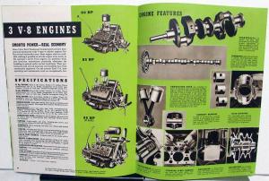1940 Ford Trucks & Commercial Cars Better Than Ever ORIGINAL Sales Brochure