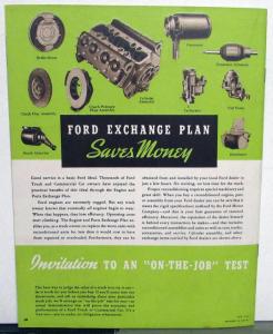 1940 Ford Trucks & Commercial Cars Better Than Ever ORIGINAL Sales Brochure