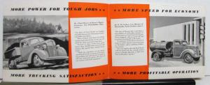 1941 Ford Trucks 2 Speed Axles Give More Power More Profit Sales Brochure