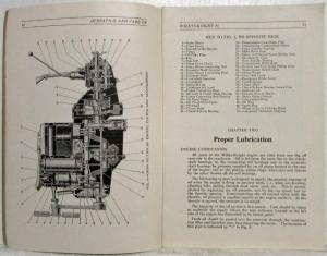 1925 Willys Knight Model 65 Owners Manual Operation and Care Original