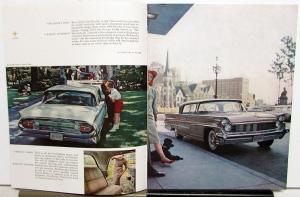 1959 Lincoln and The Mark IV Continental Sales Brochure Premiere