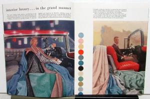 1959 Lincoln and The Mark IV Continental Sales Brochure Premiere