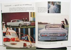 1959 Lincoln and The Mark IV Continental Sales Brochure Premiere