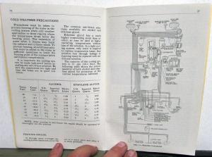 1954 Willys Car Models 675B 685B Owners Manual Operation & Care Original