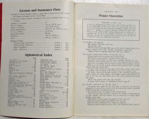 1931 Willys 8 Model 8-80D Owners Manual Operation Care Original