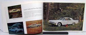 1961 Lincoln Continental Sales Brochure Oversized Original