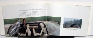 1961 Lincoln Continental Sales Brochure Oversized Original