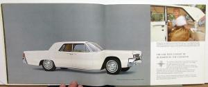 1962 Lincoln Continental Sales Brochure