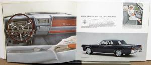 1962 Lincoln Continental Sales Brochure