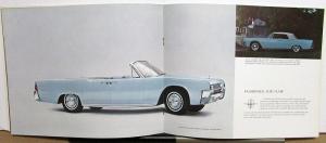 1962 Lincoln Continental Sales Brochure