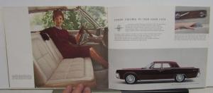 1962 Lincoln Continental Sales Brochure