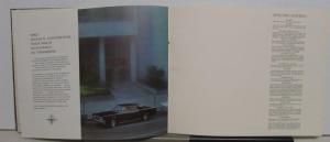 1962 Lincoln Continental Sales Brochure