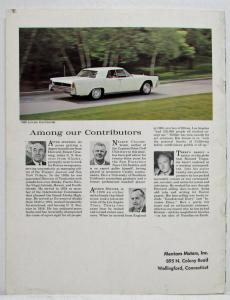 1962 The Continental Magazine Vol 2 No 2 March April The West Coast and Beyond