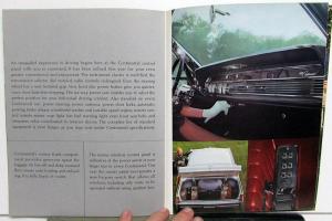 1965 Lincoln Continental Sales Brochure Americas Most Distinguished Motorcar