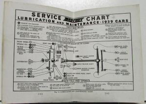 1939 Mercury 8 Owners Manual Reference Book Original