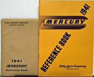 1941 Mercury 8 Series 19A Owners Manual Reference Book Original With Envelope