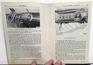 1947 Mercury 8 Model 79M Owners Manual Reference Book Original