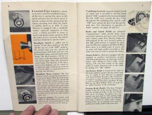 1953 Mercury Series 3M Owners Manual Original