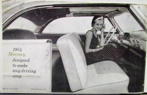 1954 Mercury Owners Manual Reproduction