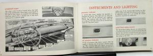 1958 Mercury Montclair Monterey Park Lane Station Wagon Owners Manual Original