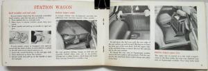 1958 Mercury Montclair Monterey Park Lane Station Wagon Owners Manual Original