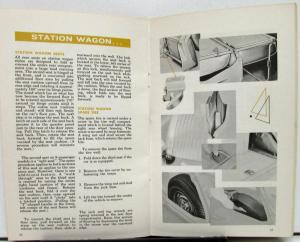 1960 Mercury Monterey Montclair Park Lane Station Wagon Owners Manual Original