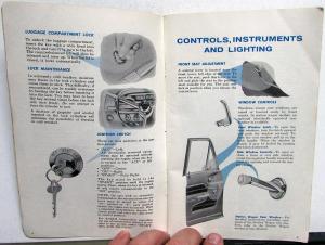 1960 Mercury Comet Sedan & Station Wagon Owners Manual Original