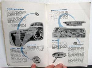 1960 Mercury Comet Sedan & Station Wagon Owners Manual Original