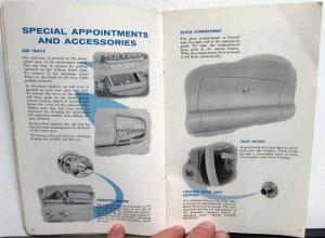 1960 Mercury Comet Sedan & Station Wagon Owners Manual Original