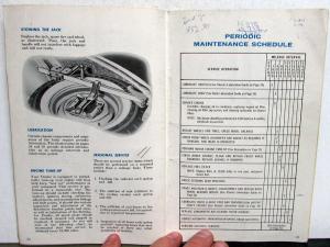1960 Mercury Comet Sedan & Station Wagon Owners Manual Original