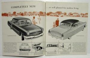 1952 Lincoln Cosmopolitan Capri Sedan Coupe Convertible Sales Folder XL Original