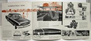 1952 Lincoln Cosmopolitan Capri Sedan Coupe Convertible Sales Folder XL Original