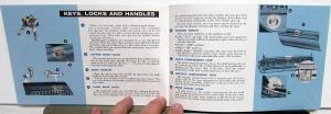 1961 Mercury Monterey Meteor 600 & 800 Owners Manual Original