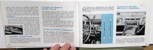 1962 Mercury Monterey Commuter Colony Park Registered Owners Manual Orig
