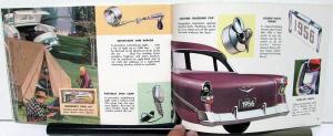 1956 Chevrolet Bel Air 210 150 Series Accessories Sales Brochure Original