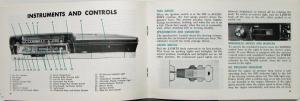 1965 Mercury Meteor Rideau & 500 Montcalm CANADIAN Owners Manual Original